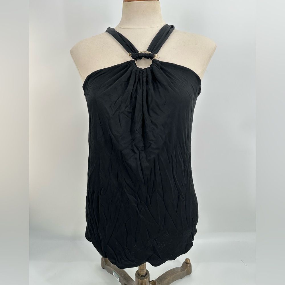 Gucci Black Halter Tank Top